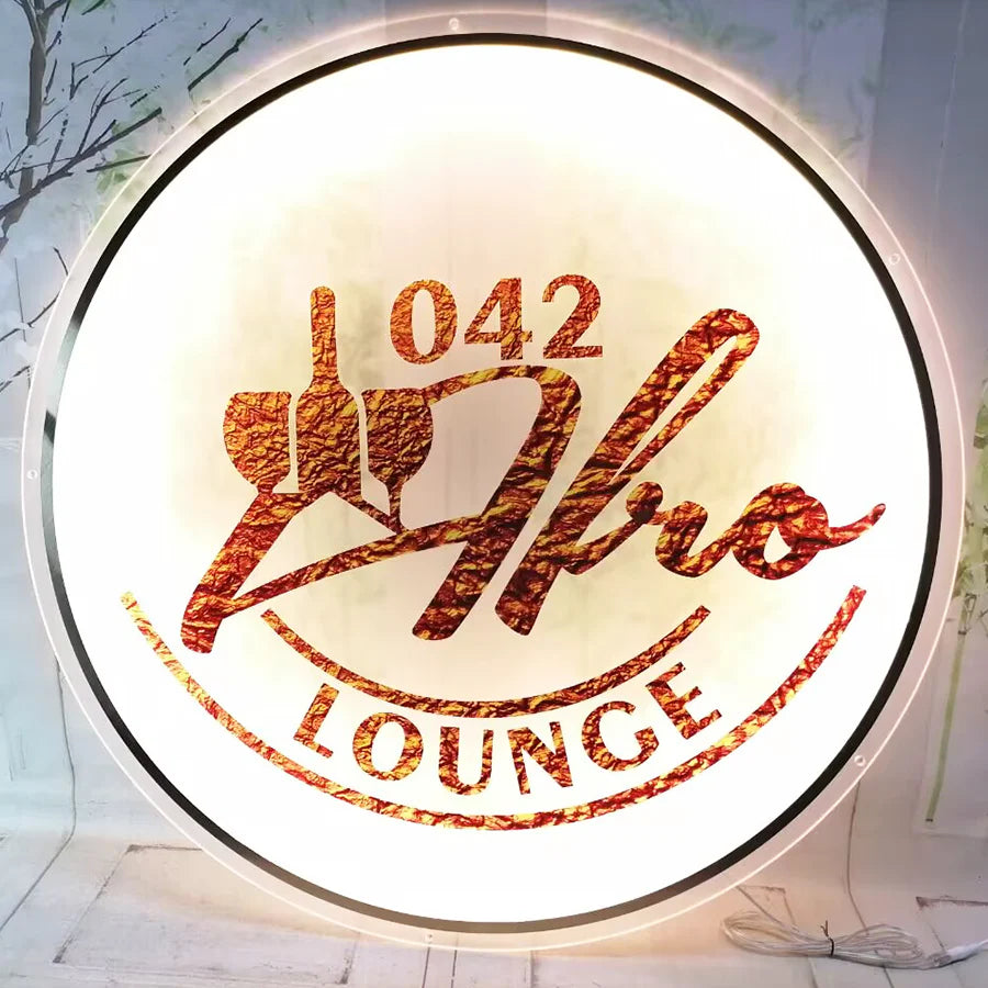 Acrylic Backlit Sign