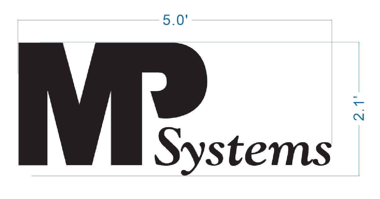 Custom 3D Metal Sign for Christopher