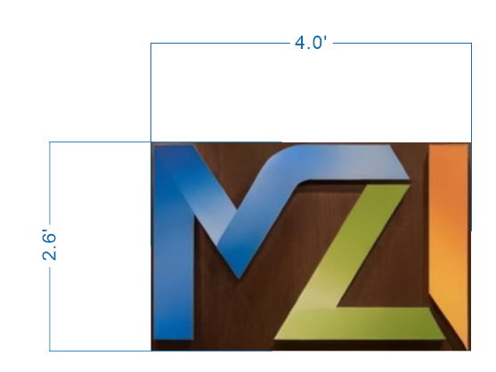 Custom 3D Acrylic Backlit Sign For Dana