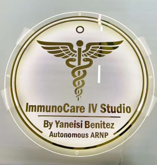 Remaking Custom Acrylic Backlit Sign For Yaneisi
