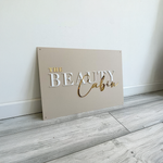 Precision Metal Cut Sign