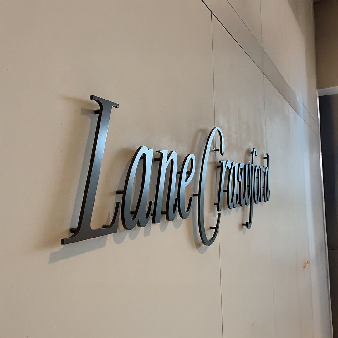 Precision Metal Cut Sign