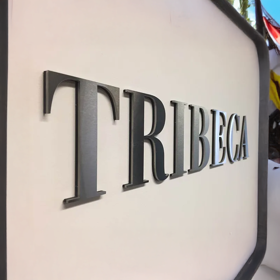 Precision Metal Cut Sign