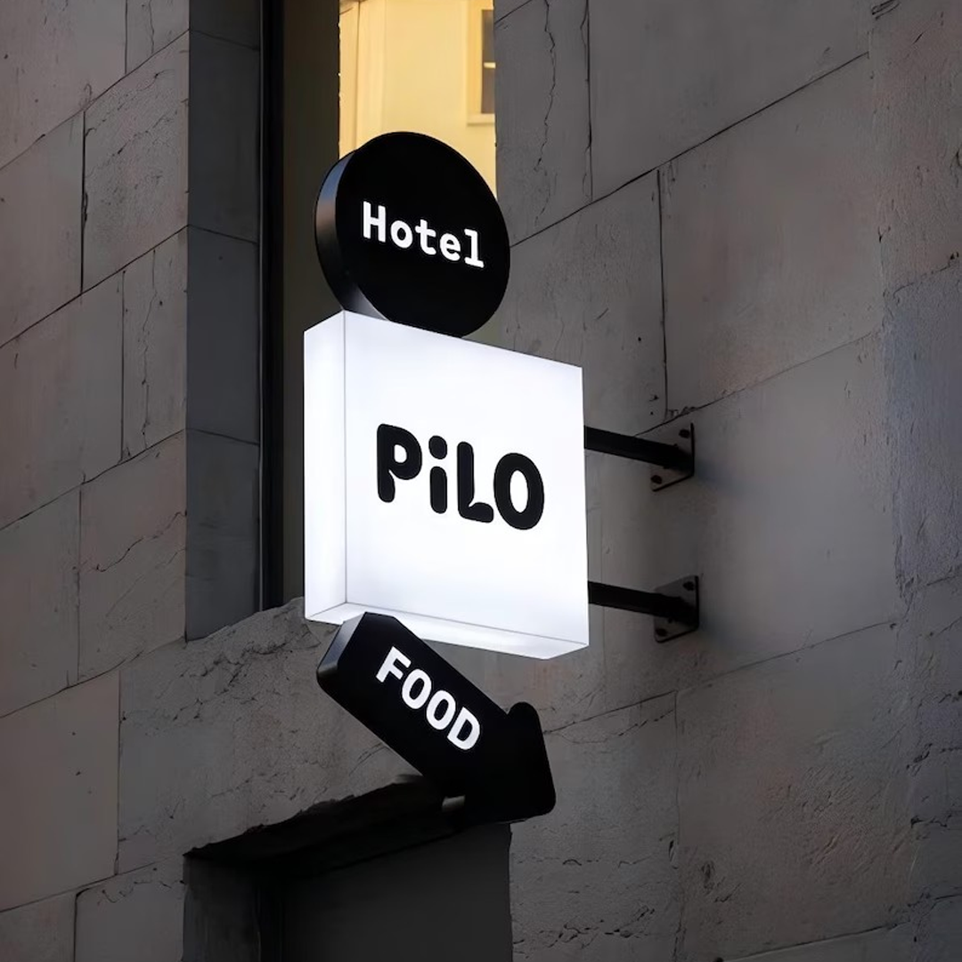 Modern Metal Lightbox