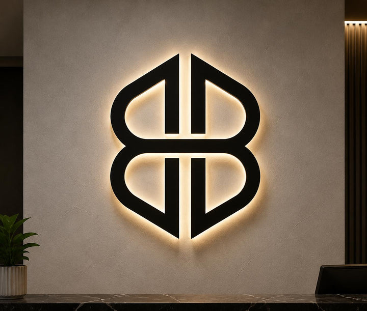 Custom 3D Acrylic Backlit Sign For Katelyn
