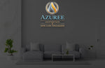 Custom 3D Metal Backlit Sign Without Installation For Melinda