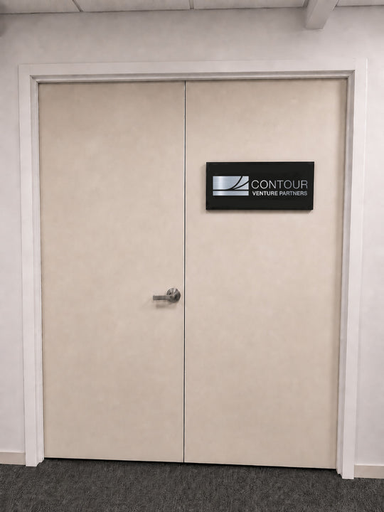 Custom Uv Printed Acrylic Plate Sign For Matt