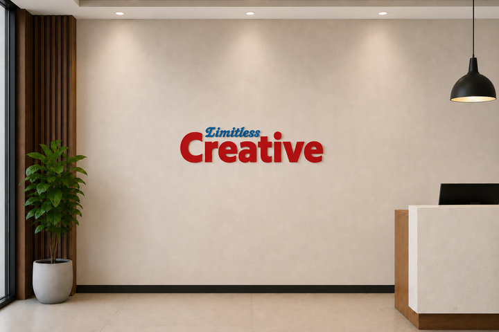 Custom 3D Acrylic Sign For Bradley