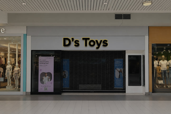Custom 3D Metal Backlit Sign For Dennis