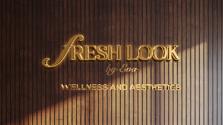 2 Custom 3D Gold Metal Backlit Signs For Eva