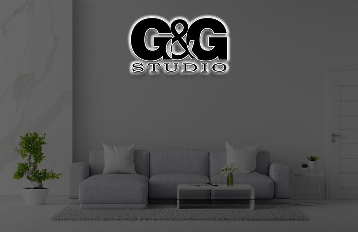 Custom 3D Acrylic Backlit Sign For Lucas
