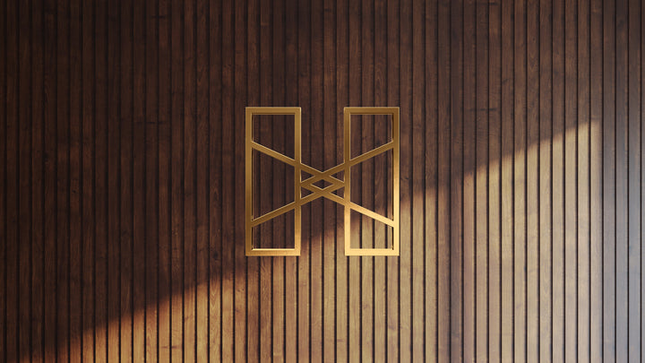 Custom 3D Gold Metal Sign For Mamadaugh