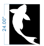 Two Custom Koi Signs For LArry