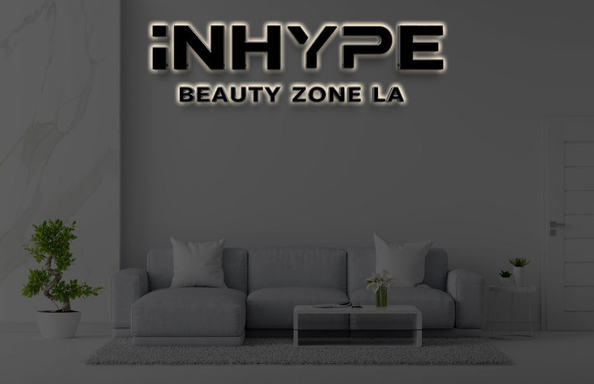Custom Metal Backlit Sign For Anna