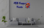 Custom 3D Acrylic Backlit Sign For Robert