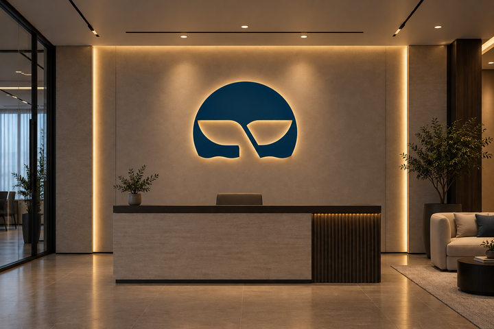 4 Custom Backlit Signs For Christy