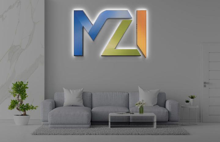 Custom 3D Acrylic Backlit Sign For Dana