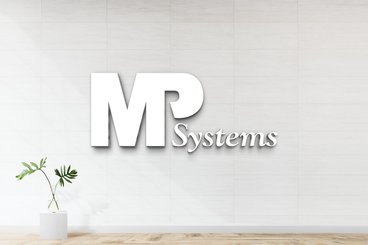 Custom 3D Metal Sign for Christopher