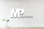 Custom 3D Metal Sign for Christopher