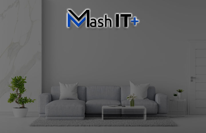 Custom 3D Acrylic Backlit Sign For Joseph