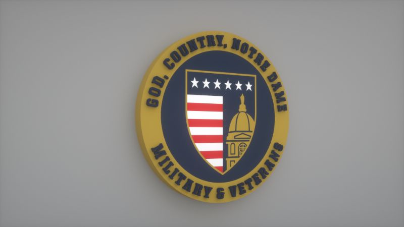 Custom Metal Sign For Michael