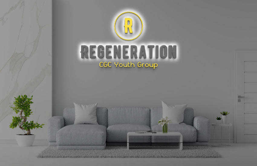 Custom Acrylic Backlit Sign For Jordan