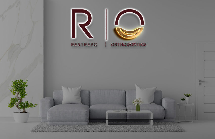 Custom 3D Metal Backlit Sign For Xiomara