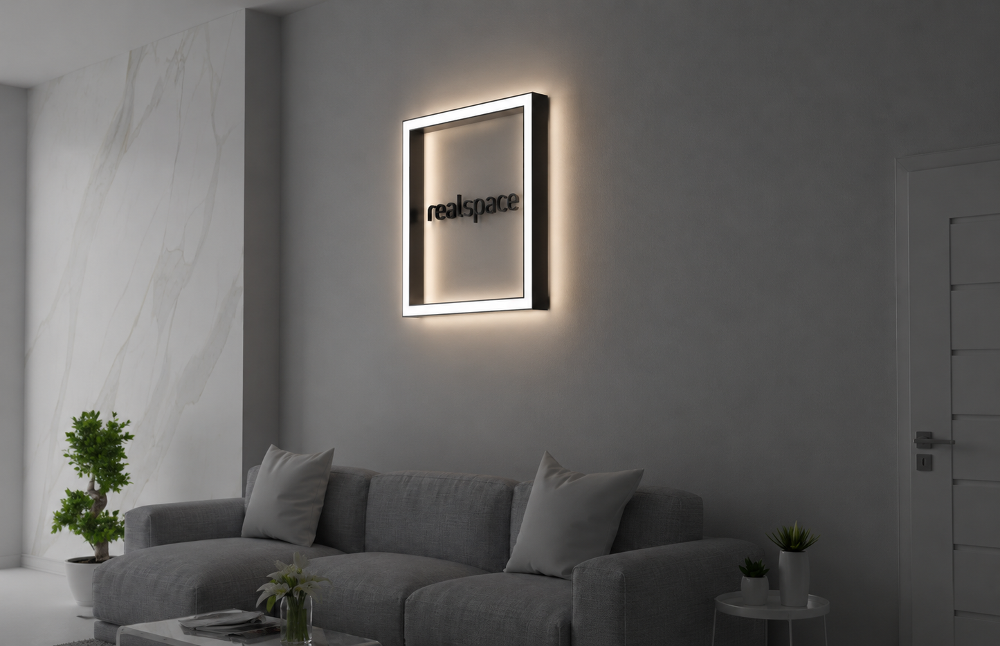 4 Custom Frontlit & Backlit Signs For Doug
