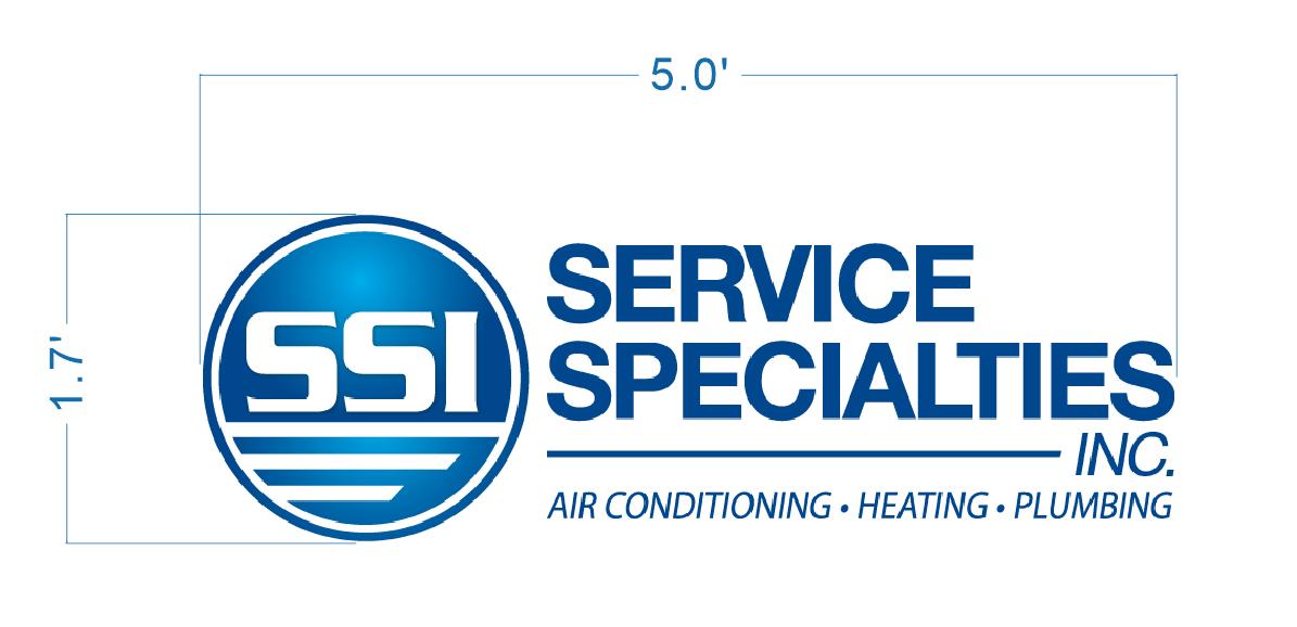 Two Custom Signs For Service Specialties, Inc. - Renee Lenox