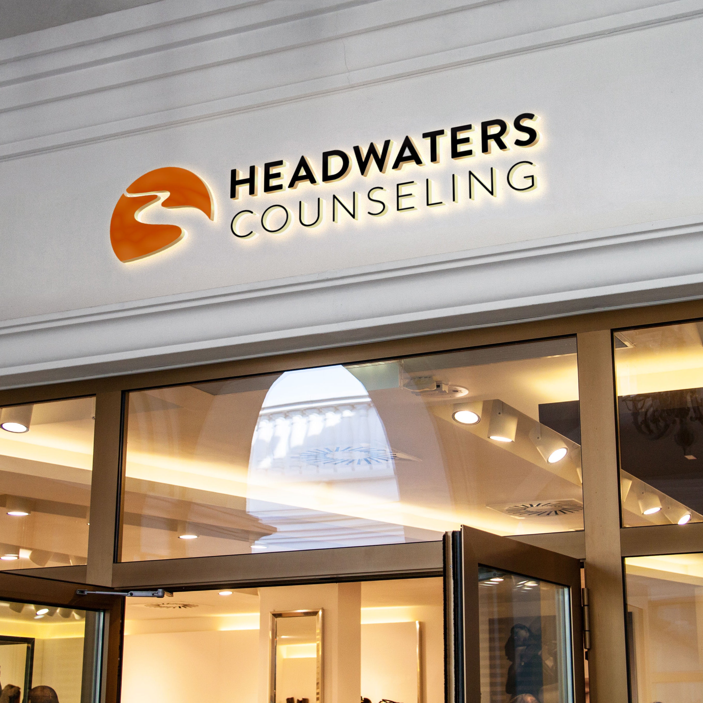 Custom Metal Backlit Sign - Keith