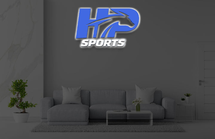 Custom 3D Metal Backlit Sign For Rob
