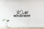 Custom 3D Acrylic Sign For Jeanette