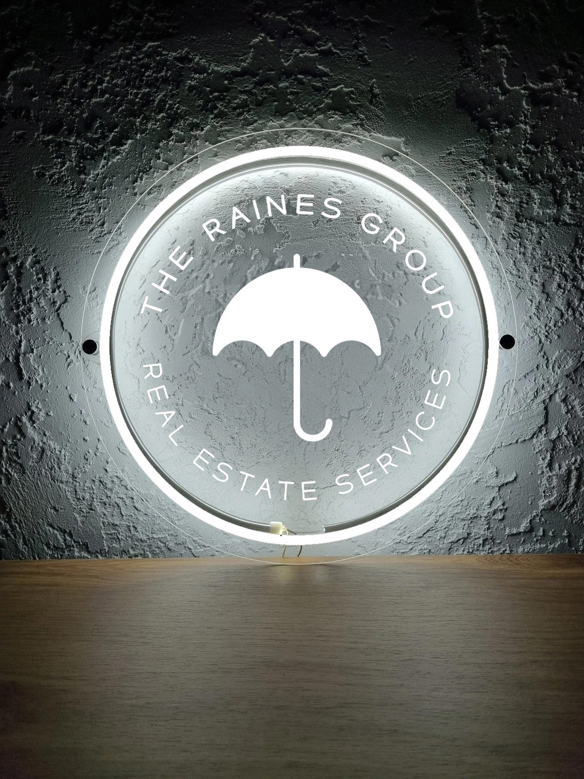 Custom Acrylic Backlit Sign For Katlynn
