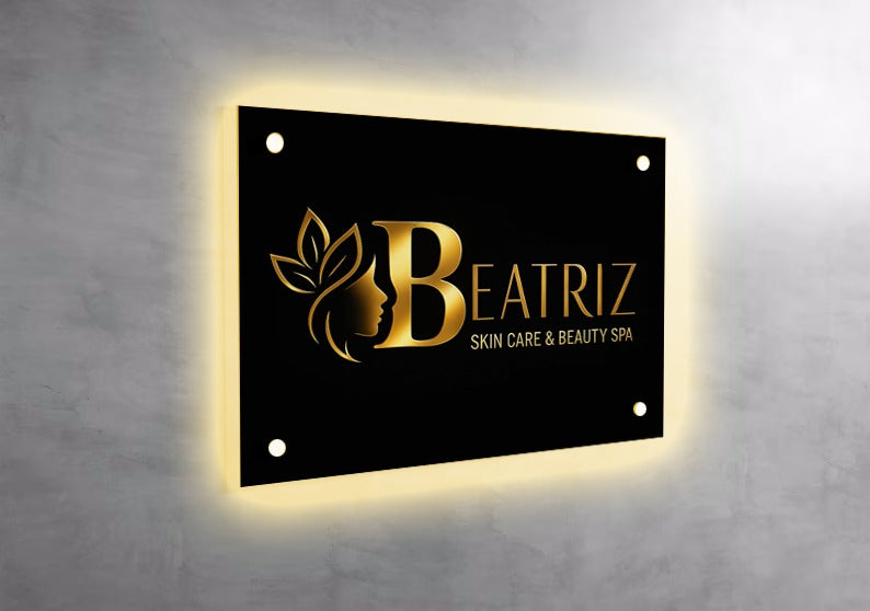 Custom Salon Sign for Brandon Carvalho