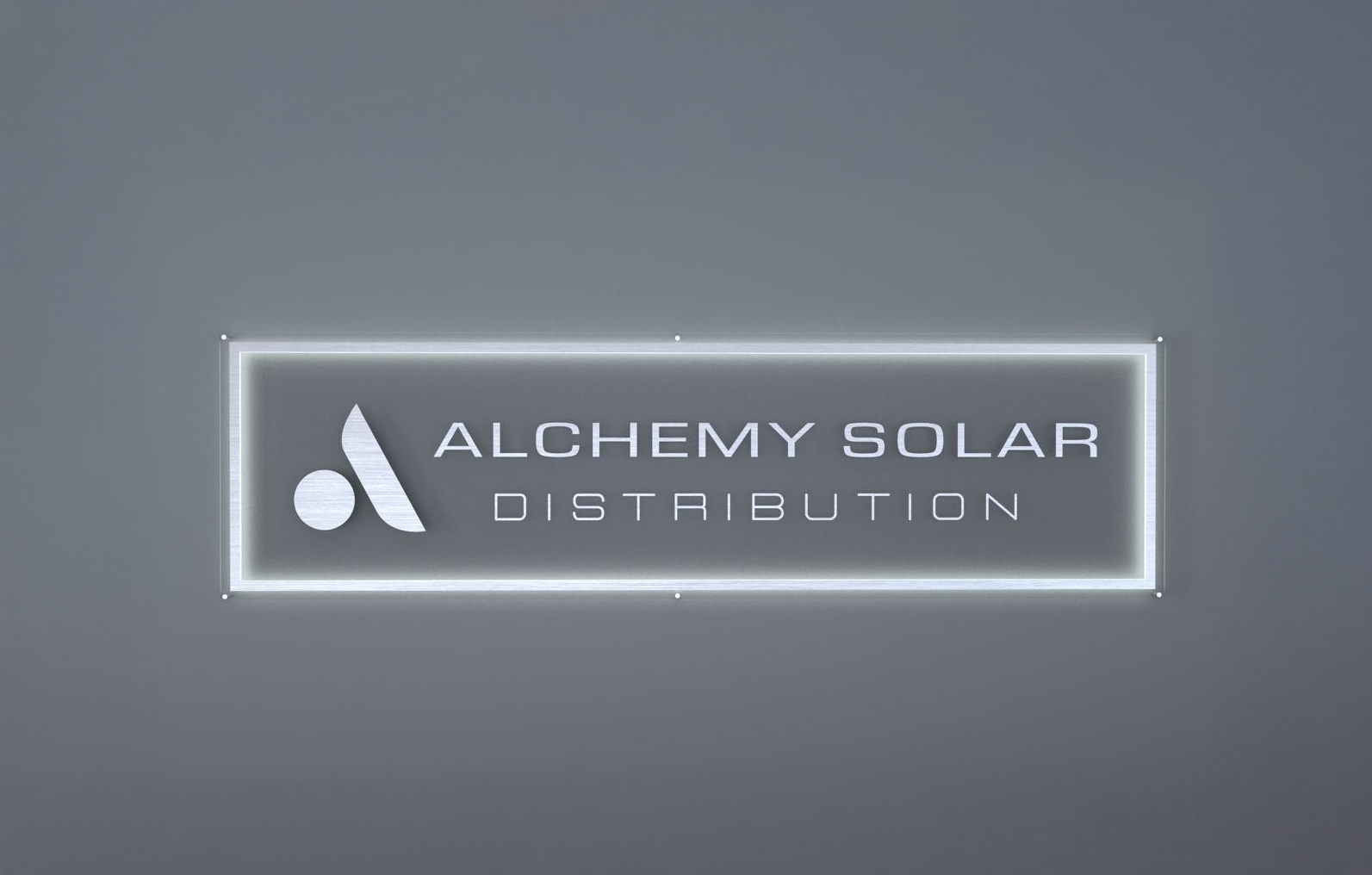Custom Acrylic With Backlit Sign