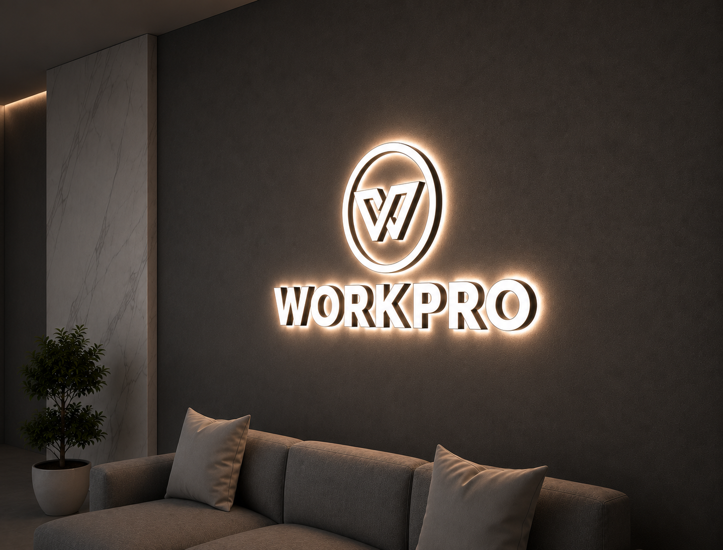 4 Custom Frontlit & Backlit Signs For Doug
