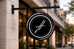 2 Custom 3D Metal Frontlit and One Blade Sign For Efrain