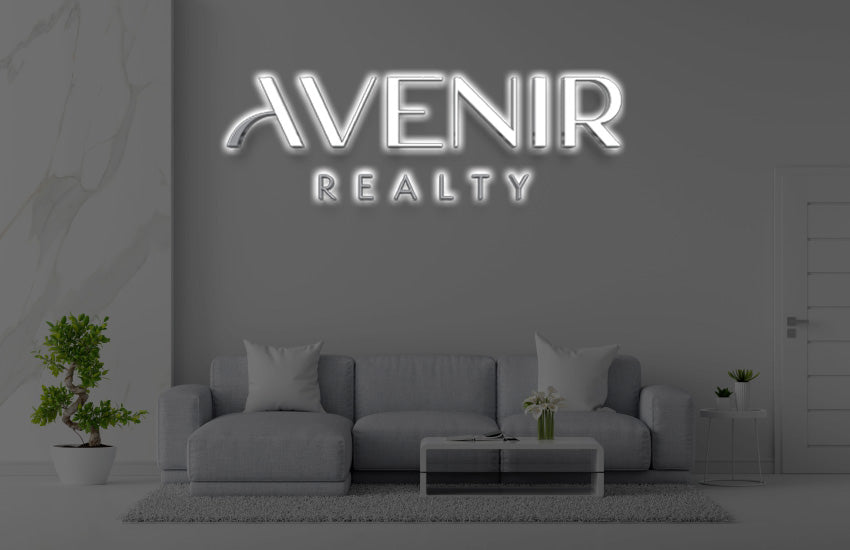 Custom 3D Metal Backlit Sign For Maddie