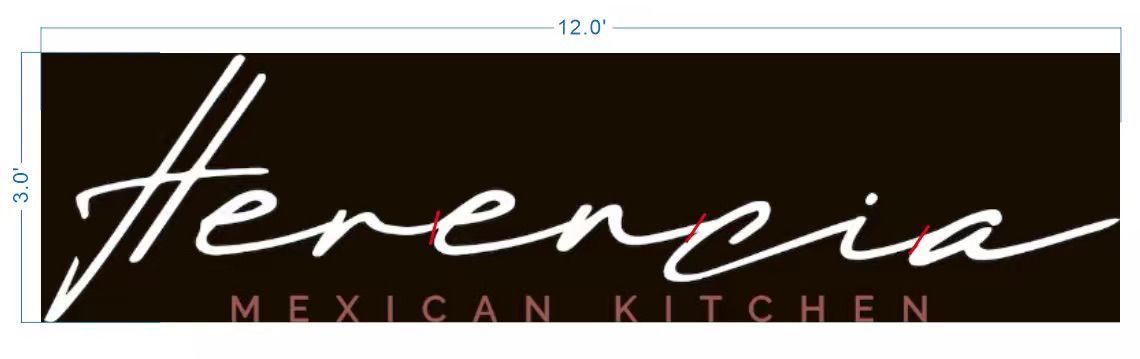 2 Custom 3D Metal Frontlit and One Blade Sign For Efrain