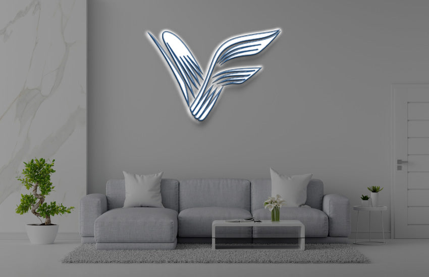 Custom 3D Acrylic Backlit Sign For Jarrod
